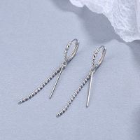 925 Silver Earrings   WT:1.95g  45*9.2mm  JE0713vhoj-Y06  
A-13-9