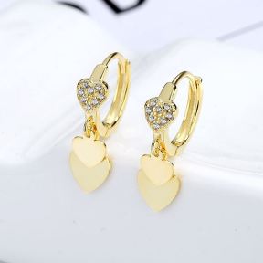 925 Silver Earrings   WT:1.8g  D:8.7mm  JE0725vhnh-Y06  A-17-11