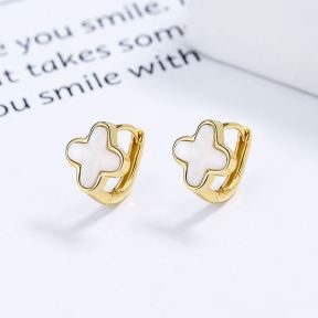 925 Silver Earrings   WT:1.3g  8.1*6.7mm  JE0729vhop-Y06  A-18-17