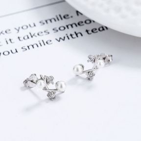 925 Silver Earrings   WT:0.85g  12*6.1mm  JE0734bhii-Y06  
A-14-10