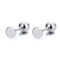 925 Silver Earrings   WT:0.96g  4.2mm,Beads:4mm  JE0747bhhp-Y06  A-33-6