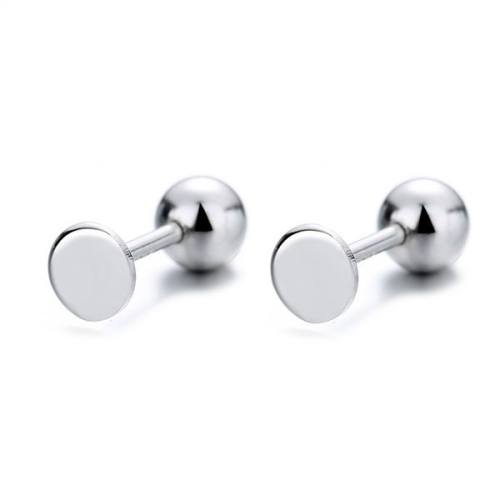 925 Silver Earrings   WT:0.96g  4.2mm,Beads:4mm  JE0747bhhp-Y06  A-33-6