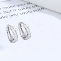 925 Silver Earrings   WT:2.31g  d:10.9mm  JE0754vhpl-Y06  A-33-9