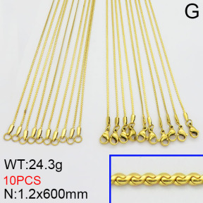 SS Necklace  2N2000236bjja-312