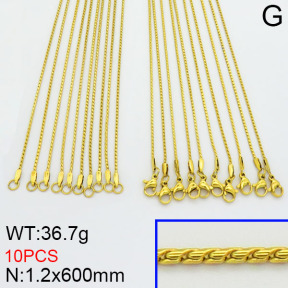 SS Necklace  2N2000243bkab-312