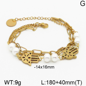 SS Bracelet  5B3000365bhbl-610