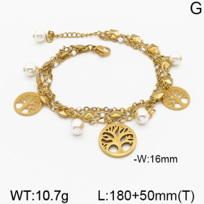 SS Bracelet  5B3000368bhbl-610