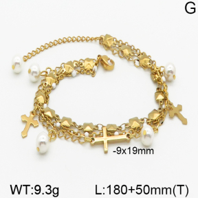 SS Bracelet  5B3000369bhbl-610