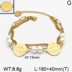 SS Bracelet  5B3000371bhbl-610