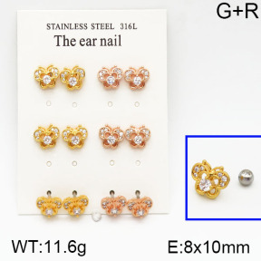 SS Earrings  5E2000630bmmb-256
