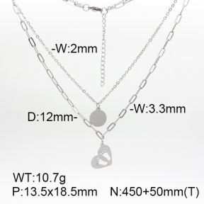Mother's Day  SS Necklace  7N2000120bvpl-908