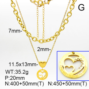 Mother's Day  SS Necklace  7N4000036ahlv-908