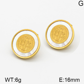 SS Earrings  5E4000659vbpb-635