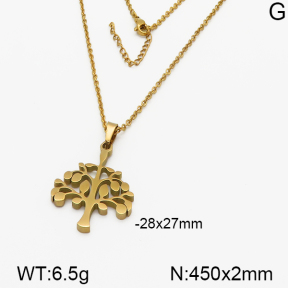 SS Necklace  5N2000716ablb-635