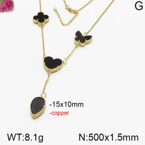 Fashion Copper Necklace  F5N400267bbov-J137
