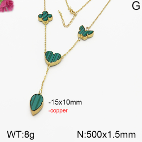 Fashion Copper Necklace  F5N400268bbov-J137