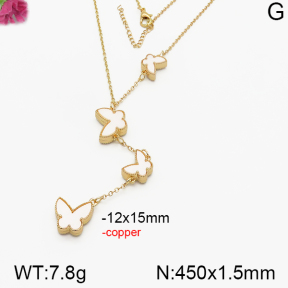 Fashion Copper Necklace  F5N400276bbov-J137