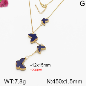 Fashion Copper Necklace  F5N400277bbov-J137
