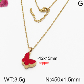 Fashion Copper Necklace  F5N400281aakl-J137