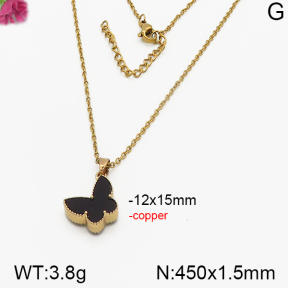 Fashion Copper Necklace  F5N400282aakl-J137