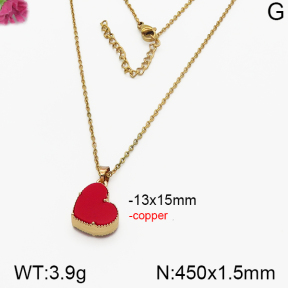 Fashion Copper Necklace  F5N400283aakl-J137