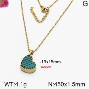 Fashion Copper Necklace  F5N400284aakl-J137