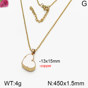 Fashion Copper Necklace  F5N400286aakl-J137