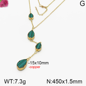 Fashion Copper Necklace  F5N400287bbov-J137