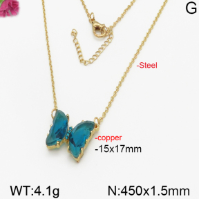 Fashion Copper Necklace  F5N400292vbll-J137