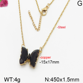Fashion Copper Necklace  F5N400294vbll-J137