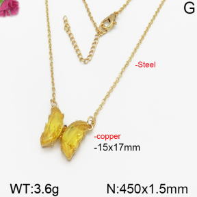 Fashion Copper Necklace  F5N400295vbll-J137