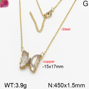 Fashion Copper Necklace  F5N400296vbll-J137
