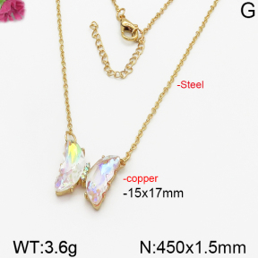 Fashion Copper Necklace  F5N400297vbll-J137