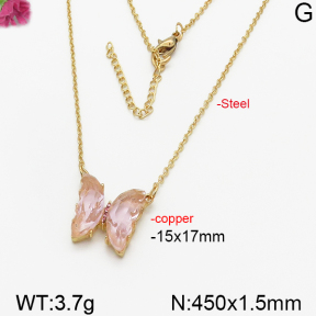 Fashion Copper Necklace  F5N400298vbll-J137