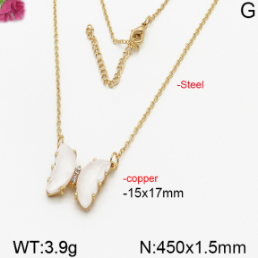 Fashion Copper Necklace  F5N400301vbll-J137