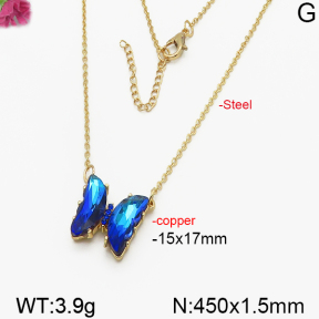 Fashion Copper Necklace  F5N400302vbll-J137