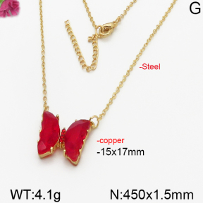 Fashion Copper Necklace  F5N400303vbll-J137