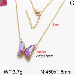 Fashion Copper Necklace  F5N400305vbll-J137