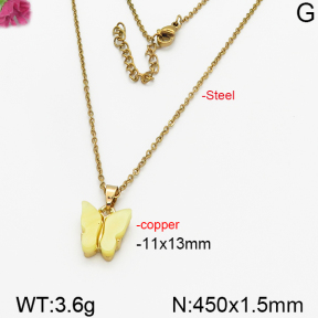 Fashion Copper Necklace  F5N400308vbll-J137
