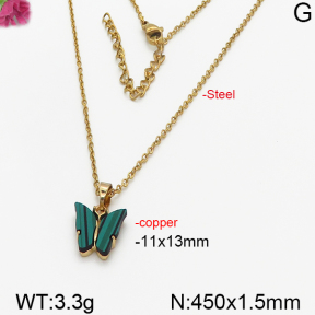 Fashion Copper Necklace  F5N400311vbll-J137
