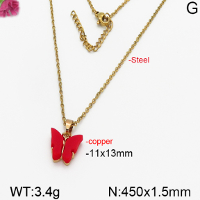 Fashion Copper Necklace  F5N400312vbll-J137