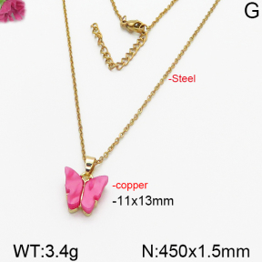 Fashion Copper Necklace  F5N400313vbll-J137
