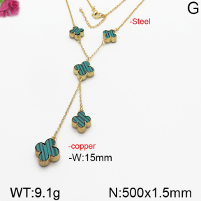 Fashion Copper Necklace  F5N400314bbov-J137