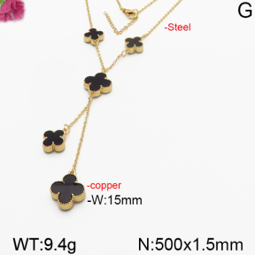Fashion Copper Necklace  F5N400315bbov-J137