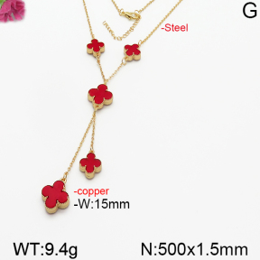 Fashion Copper Necklace  F5N400318bbov-J137