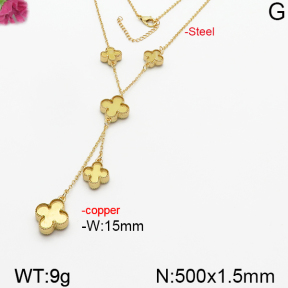 Fashion Copper Necklace  F5N400319bbov-J137