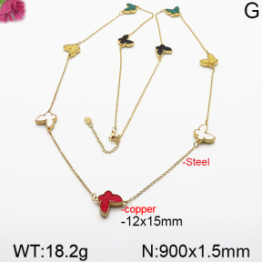Fashion Copper Necklace  F5N400320bhia-J137