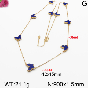 Fashion Copper Necklace  F5N400321bhia-J137