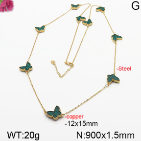 Fashion Copper Necklace  F5N400322bhia-J137