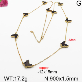 Fashion Copper Necklace  F5N400323bhia-J137